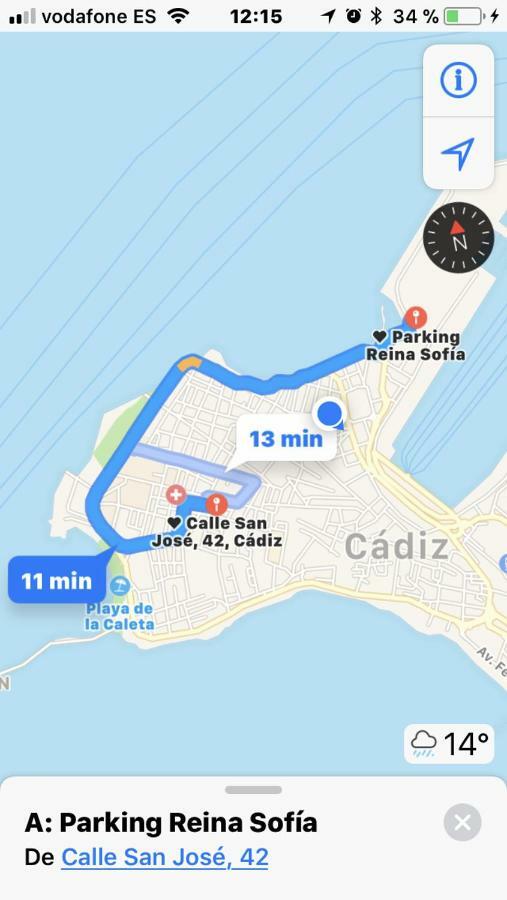 Appartamento Apartamento San Felipe Neri Cadice Esterno foto